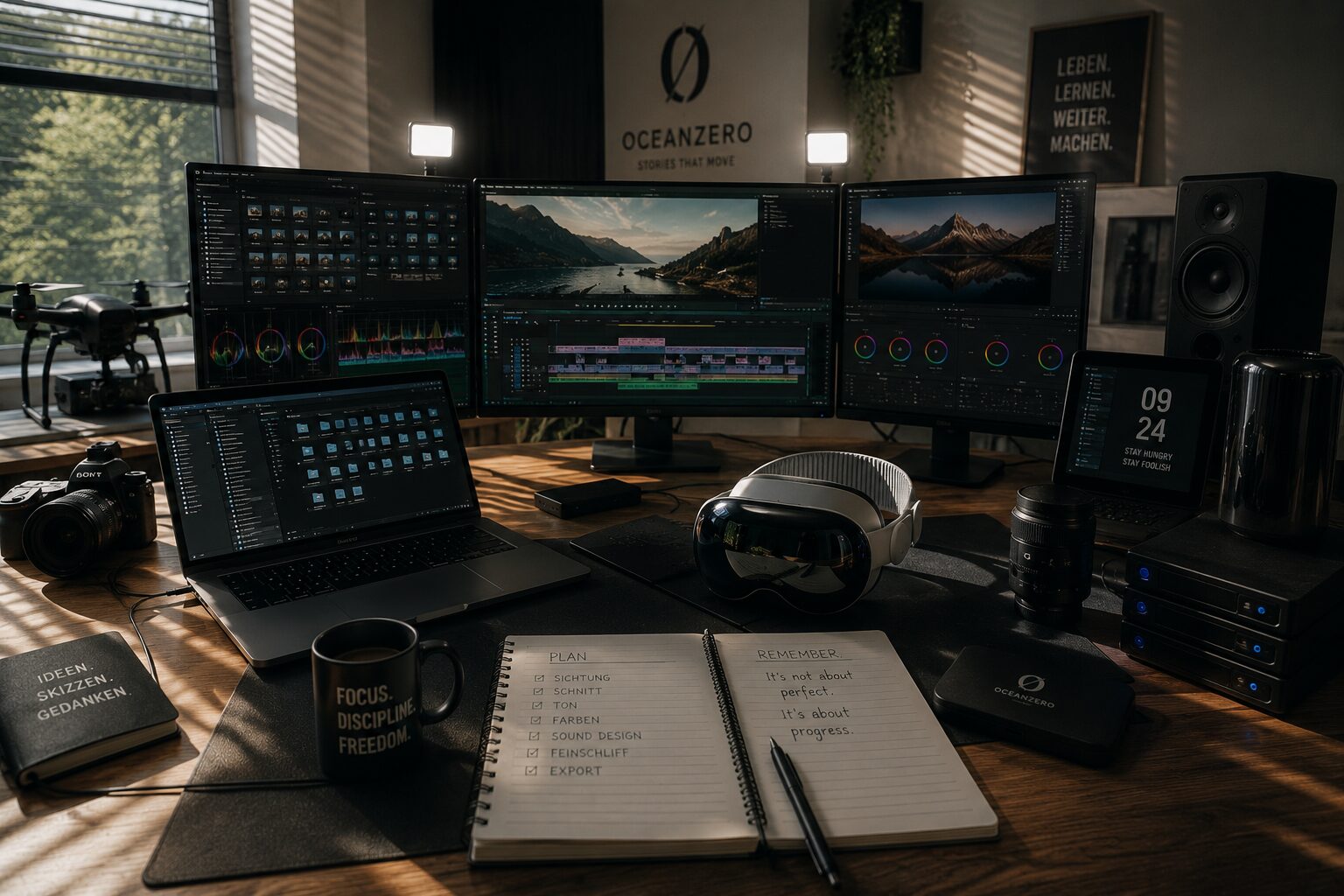 ZWISCHEN MONITORLICHT UND MÜDIGKEIT